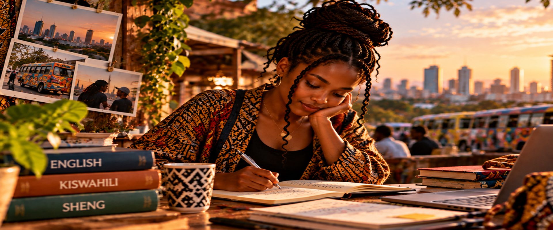 On Writing in Three Languages